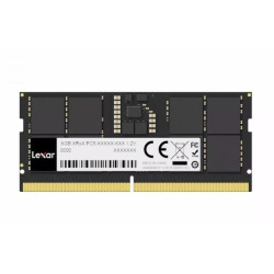 ram sodimm ddr5 16gb lexar 1x16gb 5600mhz cl46 nero [sblxr501656vr10]