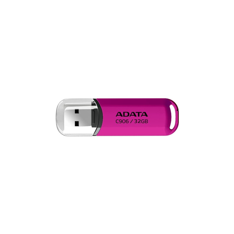 pen drive 32gb adata classic c906 usb2.0 tipo a rosa [sgada2g32c906pk]