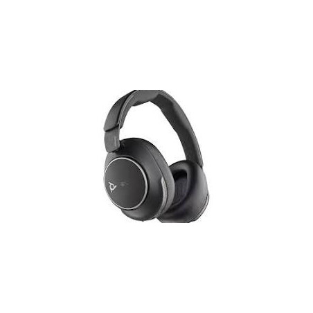 cuffia poly voyager surround wireless/bluetooth nero [uhpoybnb0000020]