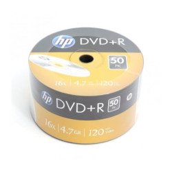 confezione dvd+r hp 16x 4.7gb/120min 50pz [dre00070]