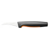coltello fiskars con lama curva multiuso 7cm [1057545]