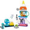 gioco da costruzione lego duplo avventura sullo space shuttle 3-in-1