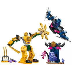 gioco da costruzione lego ninjago mech da battaglia di arina con