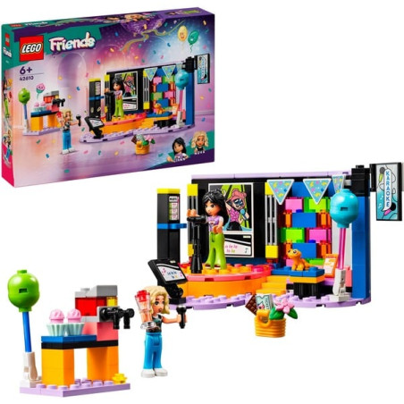 lego 42610 friends karaoke party 196pz multicolore [42610]