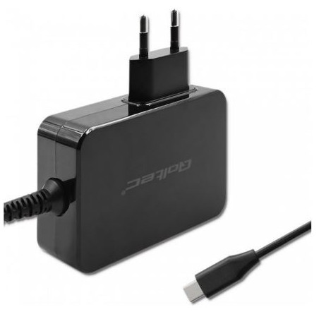 caricabatteria qoltec gan nero [azqolul00052387]