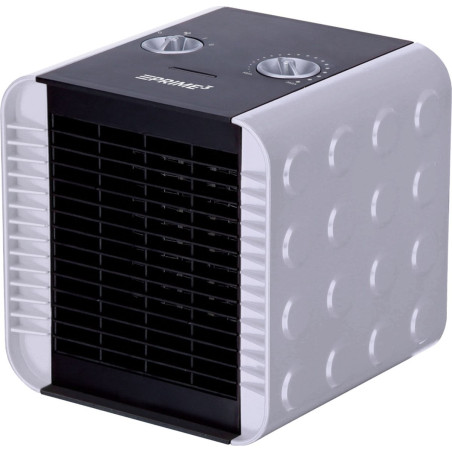 riscaldatore prime3 sfh81sl elettrico con ventilatore 1500w grigio/nero