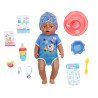 bambola zapf baby born magic boy doc: bambino/maschio 43cm multicolore