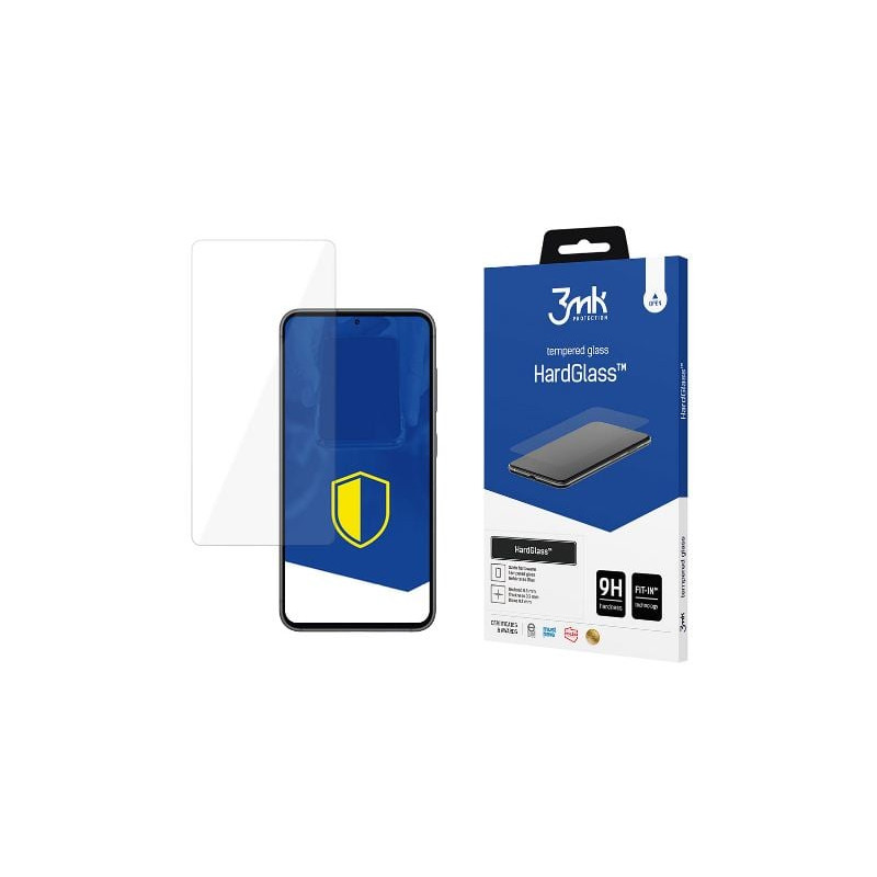 vetro proteggischermo 3mk hardglass per samsung galaxy s24 trasparente