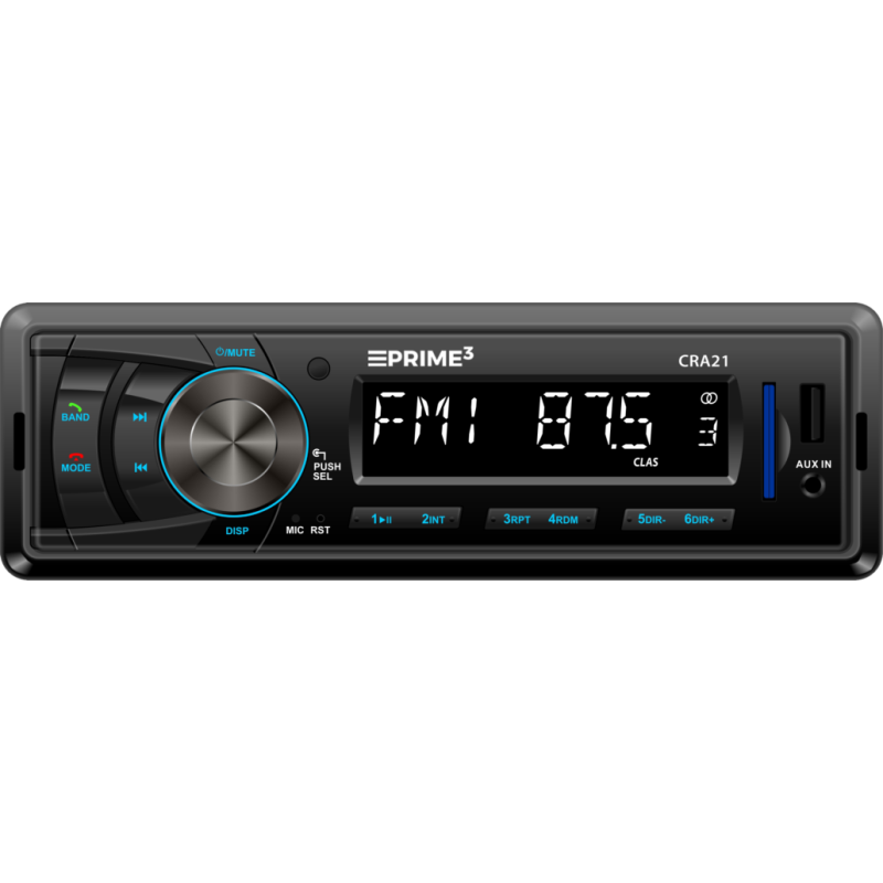 autoradio prime3 cra21 bluetooth/radio fm/mp3/wma/nero [dspimrcra210000]
