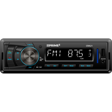 autoradio prime3 cra21 bluetooth/radio fm/mp3/wma/nero [dspimrcra210000]