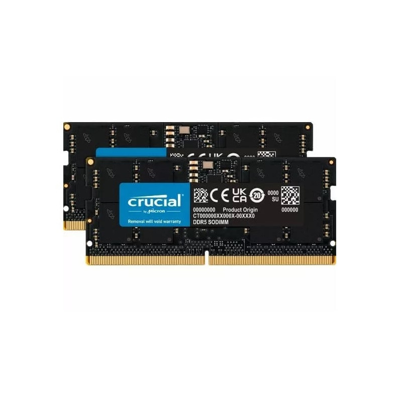 ram so-dimm ddr5 64gb crucial 5600mhz cl46 1.1v 16gbit k2 [sbcrc506456vr20]