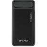 batteria portatile awei p5k powerbank 10000mah 2xusb 2.1a nero [azaweuapawe0183]