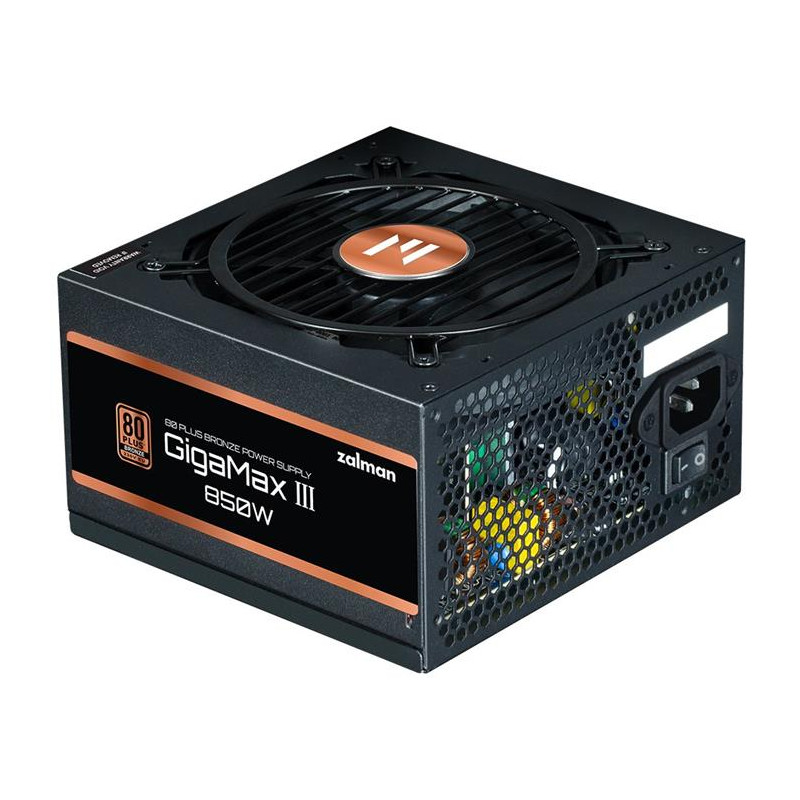 alimentatore 850w zalman gigamax iii 80 plus bronze nero [kzzalz8zm850gv3]