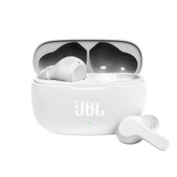 auricolare jbl wave wireless bluetooth 5.0 bianco [200tws]