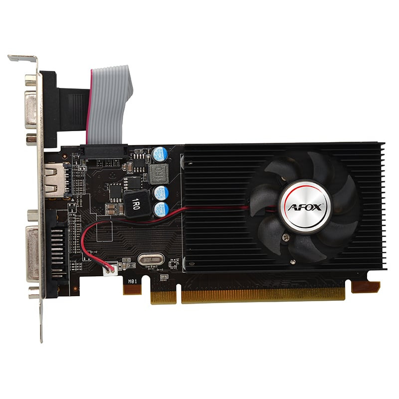 scheda video amd afox radeon r5 220 1gb ddr3 64bit nero [kgafxar23000005]