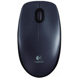 mouse logitech m90 910-0011793 ottico cablato ambidestro 1000dpi
