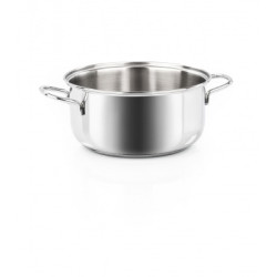 Casseruola acciaio barazzoni 2 manici cm.16