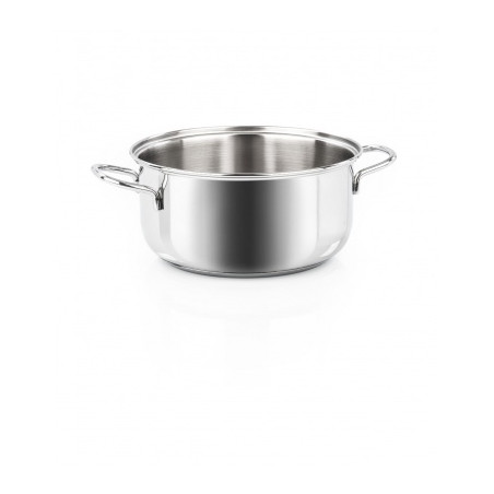 Casseruola acciaio barazzoni 2 manici cm.18