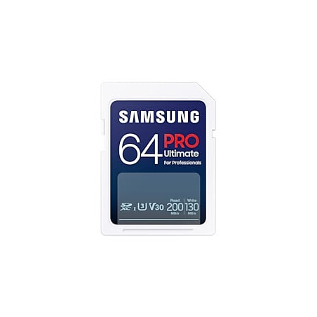 64gb scheda sdxc samsung pro ultimate uhs-i u3 + adattatore usb