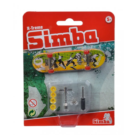 set da gioco simba wot mini skateboard x-treme mix di 6 tipi