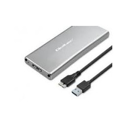 custodia ssd qoltec 2tb m.2 sata ngff usb 3.0 argento [aiqolk000051833]