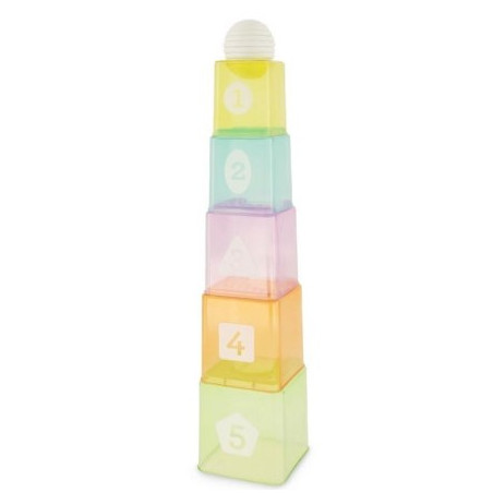 gioco educativo b-kids bicchieri per palline infantino multicolore