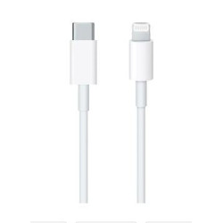 cavo usb apple lightning/usb-c 1m bianco [akappkuamuq9300]
