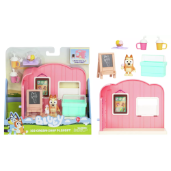 set da gioco tm toys gxp-913899 mini bluey della gelateria multicolore