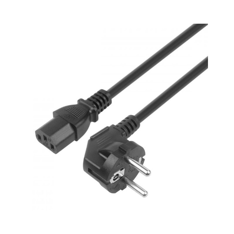 cavo di alimentazione tb iec c13 vde 1.8m nero [aktbxkzc13s180b]