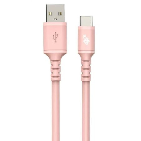 cavo usb tb usb-c silicone 1m rosa [aktbxkucmisi10p]
