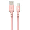 cavo usb tb usb-c silicone 1m rosa [aktbxkucmisi10p]
