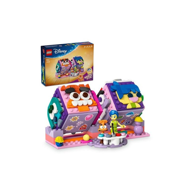 set da costruzione lego 43248 inside out 2 cubi dell'umore multicolore