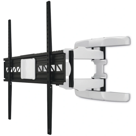 supporto tv hama parete 46" a 90" fino a 75kg nero/bianco