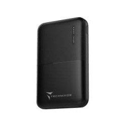 batteria portatile techmade powerbank 5000mah nero [tm-pb5000]