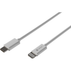 cavo usb natec prati lightning usbâ??c 1m bianco [aknatkua0000003]