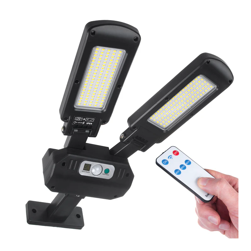 lampada solare led maclean mce447 con sensore di movimento/crepuscolo