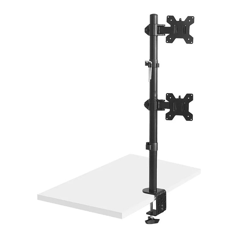 supporto per monitor 13-27" maclean mc-966 da tavolo