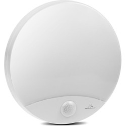 lampada led maclean mce357 con rilevatore di movimento 10w bianco