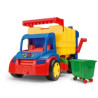 giocattolo wader giant gigantesco camion della spazzatura multicolore