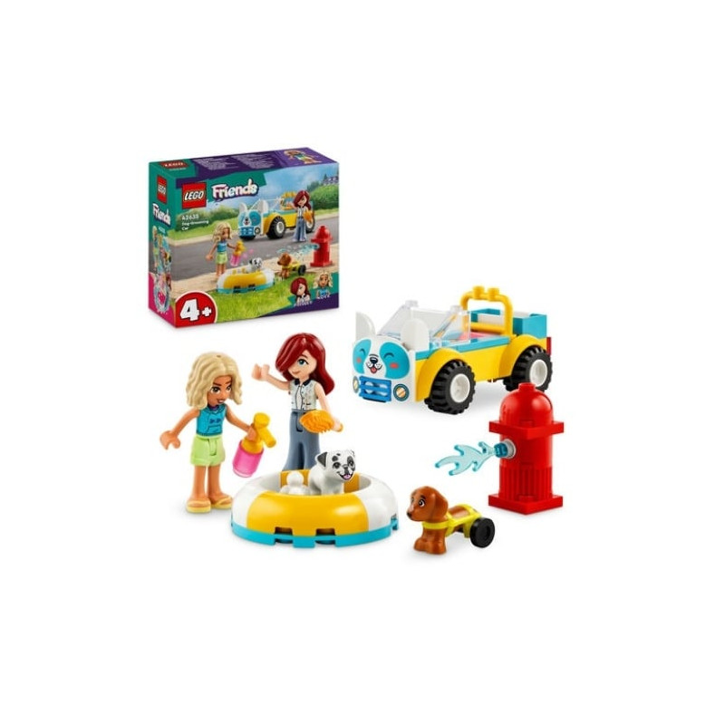 lego 42635 auto per la toelettatura dei cani con minifigurina 49pz
