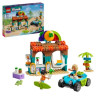 lego friends 42625 bancarella dei frullati sulla spiaggia con 3 figurine