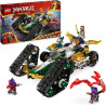 lego ninjago 71820 cingolato del team ninja con 6 minifigurine 576pz