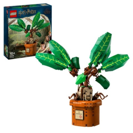lego harry potter 76433 mandragola 25.8x28x7.5cm 579pz