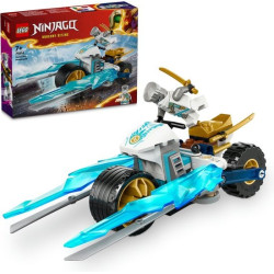 lego ninjago 71816 motocicletta di ghiaccio di zane con minifigurina