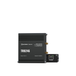 router industriale teltonika trb246 gateway di rete 4g/lte nero [trb246000000]