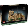 modellino lego klocki architecture 21061 notre-dame a parigi