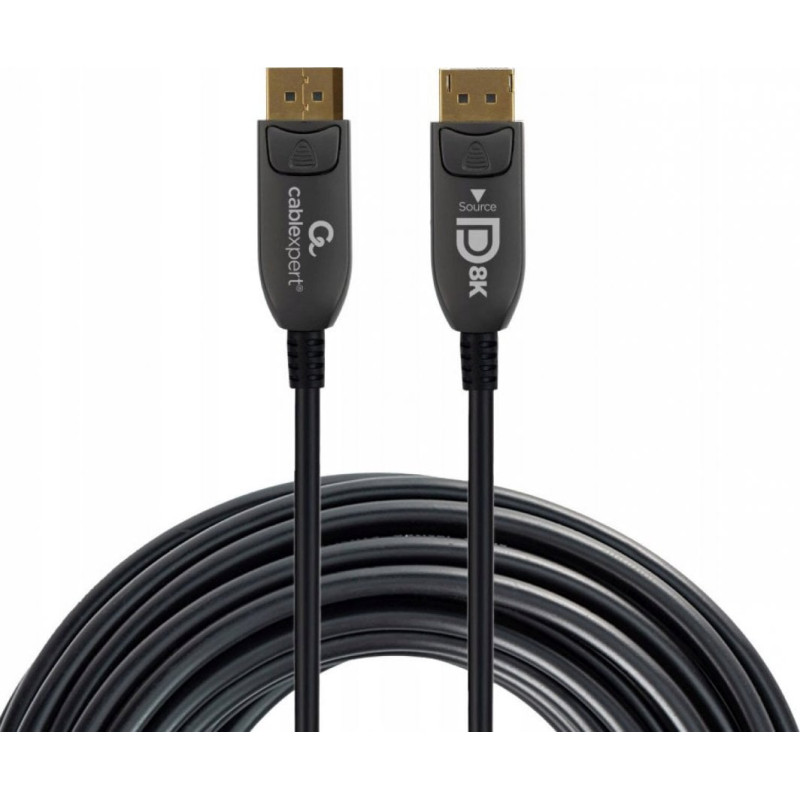 cavo ottico gembird displayport a displayport 5m nero [akgemkv00000018]