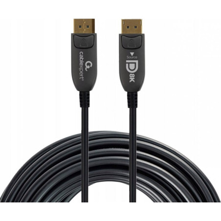 cavo ottico gembird displayport a displayport 5m nero [akgemkv00000018]