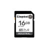 16gb scheda sd kingston industrial c10 uhs-i u3 v30 a1 nero [sfkinsdg16sdit1]