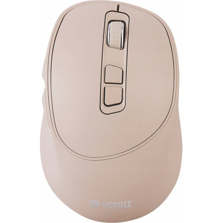 mouse yenkee yms 2080bg wireless ottico 2400dpi beige [umyenrbdms2080s]
